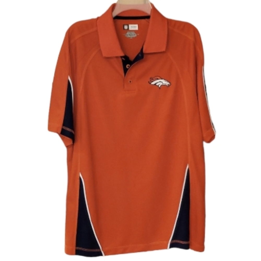 NFL Team‎ Apparel Mens Denver Broncos Football Athletic Shirt Size Large